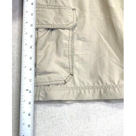 REI Men's Beige Lightweight Nylon Convertible Large x32 Cargo Pants - Picture 9 of 9